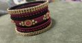 Ethnic Silk Thread Bangles – One hand Fashion