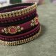 Ethnic Silk Thread Bangles – One hand Fashion