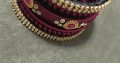 Ethnic Silk Thread Bangles – One hand Fashion