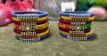 Ethnic Latest Silk Thread Handmade Big Bangles Set