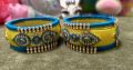 Ethnic Latest Silk Thread Handmade Bangles Set