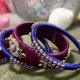 Ethnic Latest Silk Thread Handmade Bangles Set